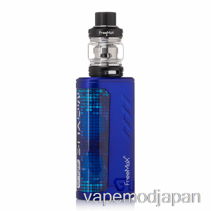 VAPE MOD FREEMAX MAXUS SOLO 100W スターターキット コバルトブルー